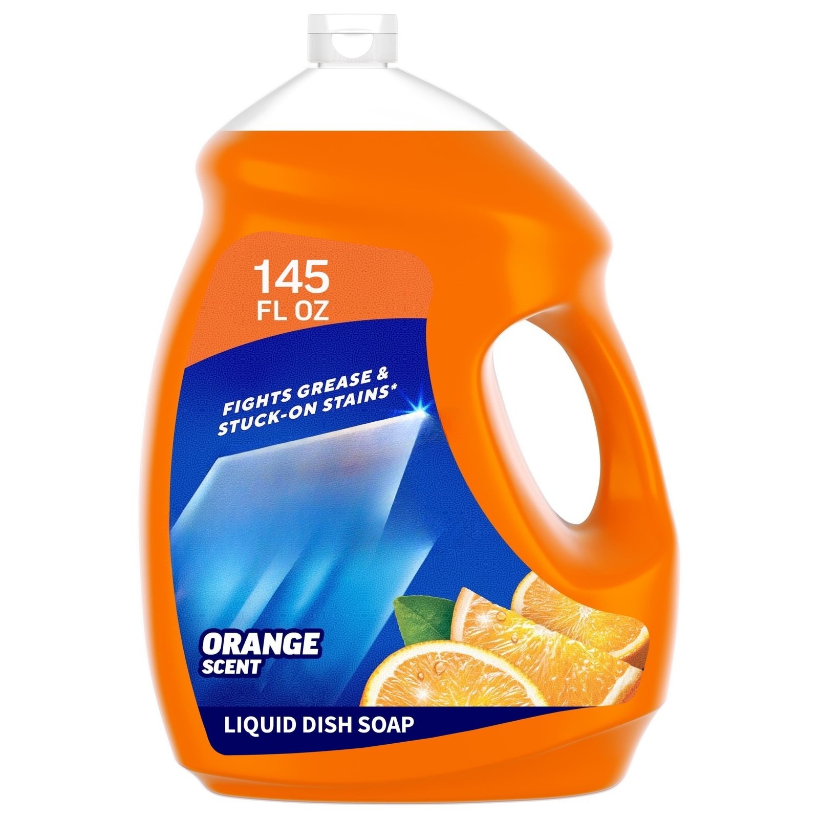 (3 pack) Ultra Triple Action Dishwashing Liquid Dish Soap, Orange Scent