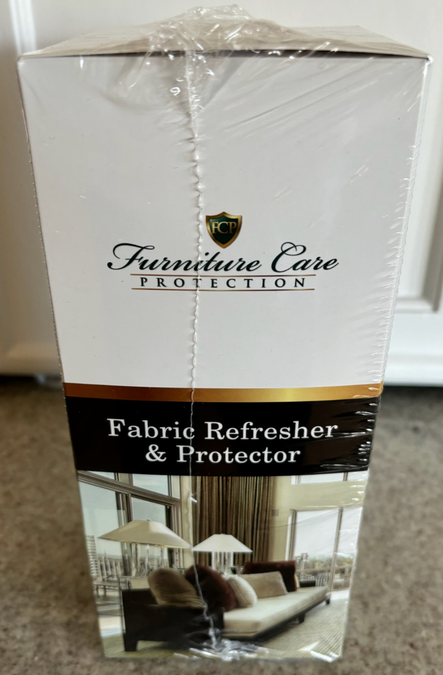 NEW FURNITURE CARE PROTECTION KIT FABRIC PROTECTOR WOOD POLISH LEATHER CLEANER