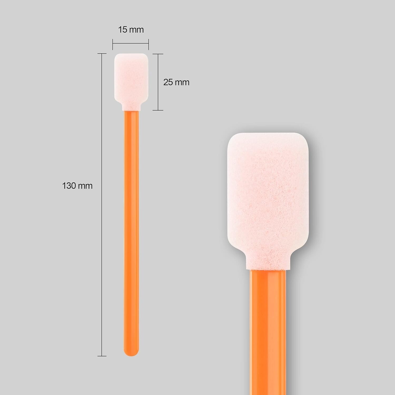 Versatile 5.25″ Foam Cleaning Swabs – 1000 Pack for Electronics & Household Use