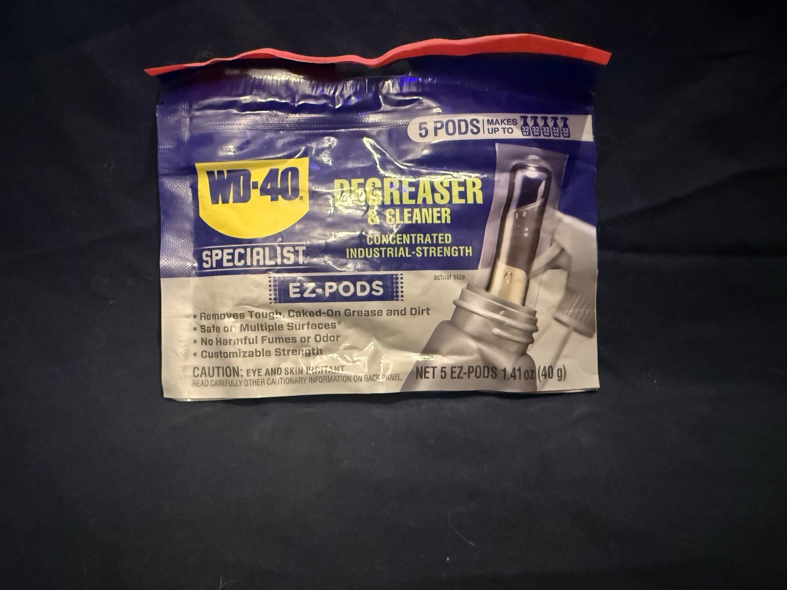 Lot Of 3 WD-40 Specialist Degreaser & Cleaner EZ-Pods 5 Pk Concentrated Cleaner