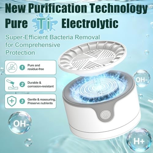 Fruit and Vegetable Washer, Waterproof Produce Cleaner, White