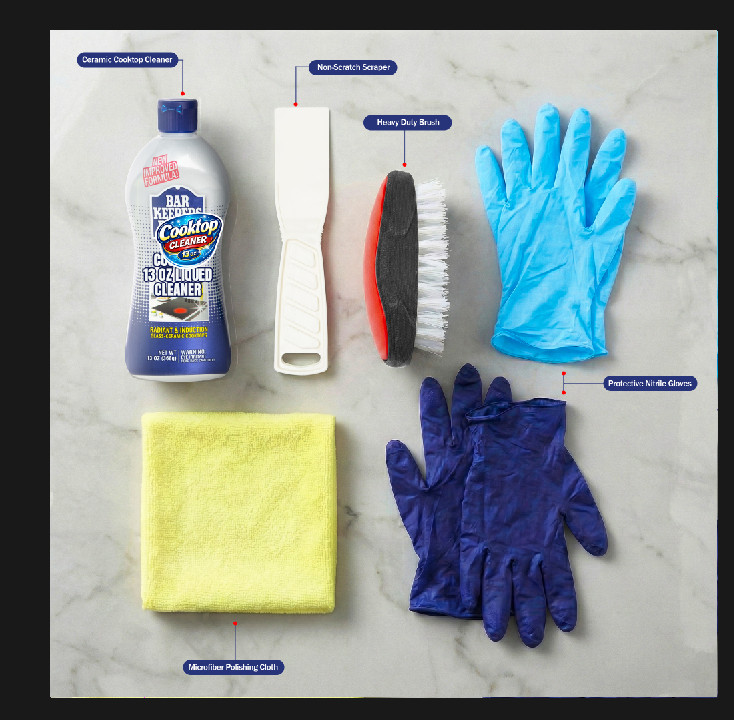 Cherry Enterprises Cooktop Rescue Kit – Glass & Ceramic Stove Cleaning System