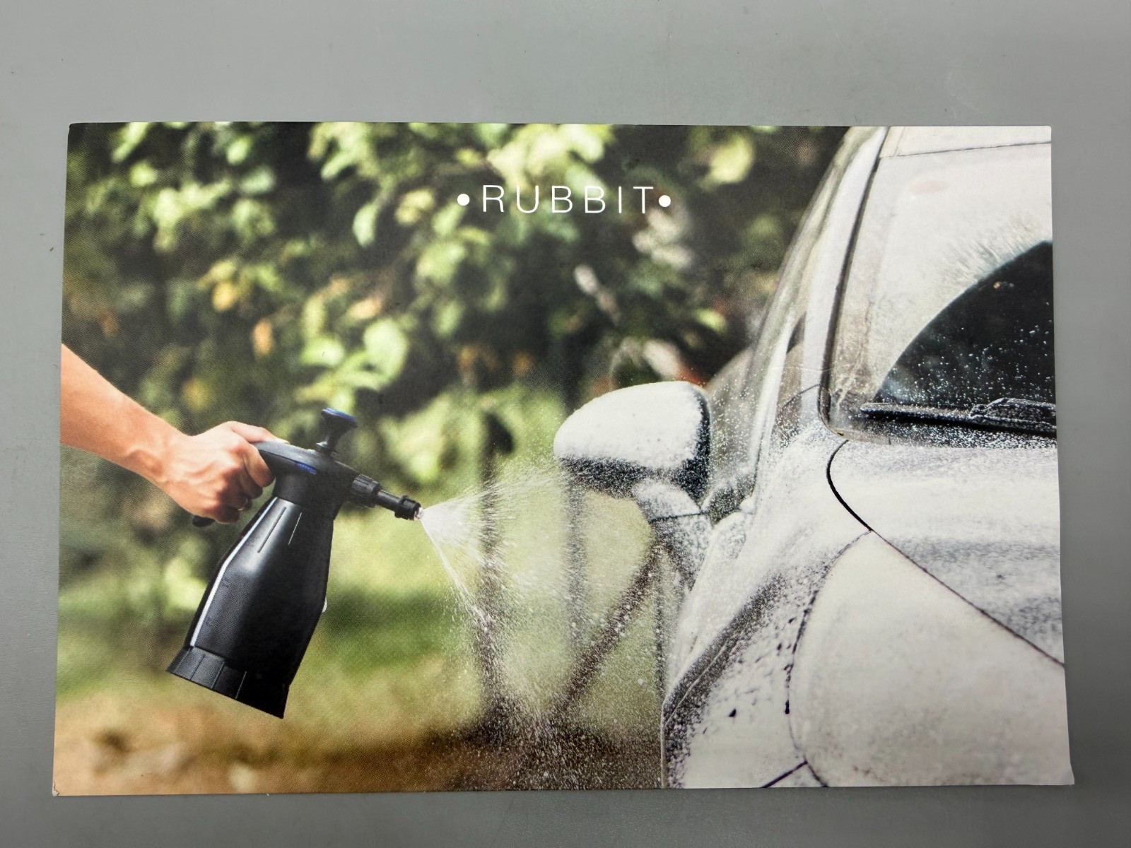 Rubbit e-Foam Sprayer Car Washing eFoam Sprayer New