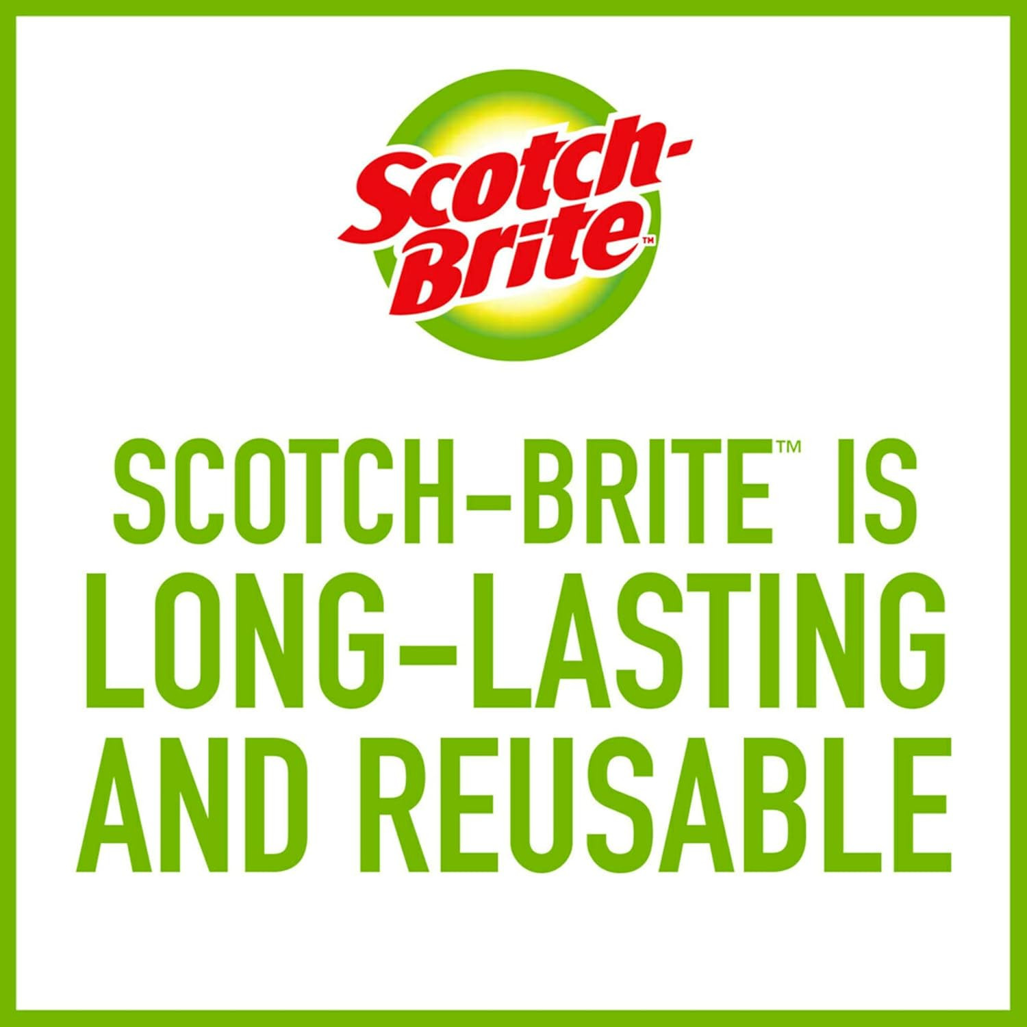 Scotch-Brite Little Handy Scrubber Brush, 6 Dish Brushes, Dish Brush with Long L