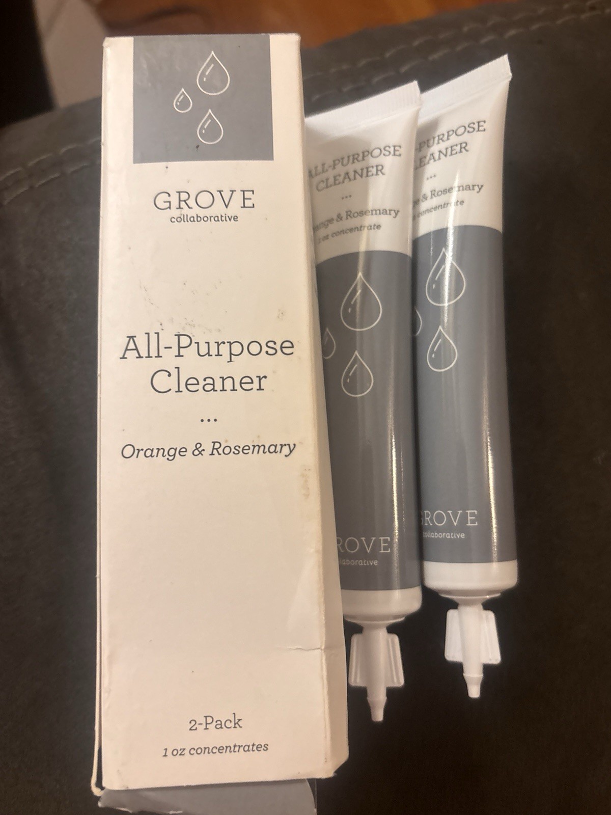 Grove Collaborative Cleaning Essentials Set Orange & Rosemary 2 Pack concentrate
