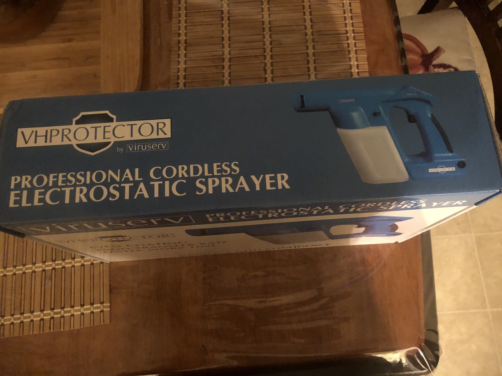 Viruserv Professional Cordless Electrostatic Disinfectant Sprayer