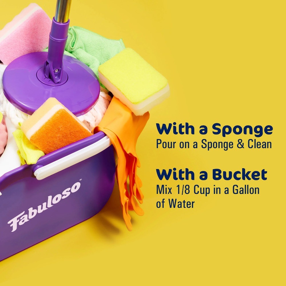 Fabuloso Multi Surface All Purpose Floor Cleaner, Lavender Scent, 128 fl oz