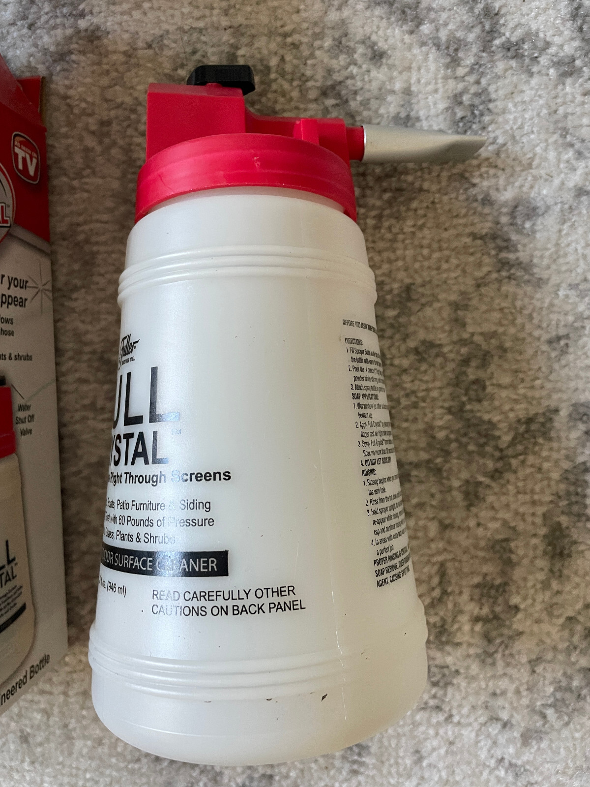 Fuller Brush FBFC-6 Full Crystal Window & Outdoor Surface Cleaner Bottle only
