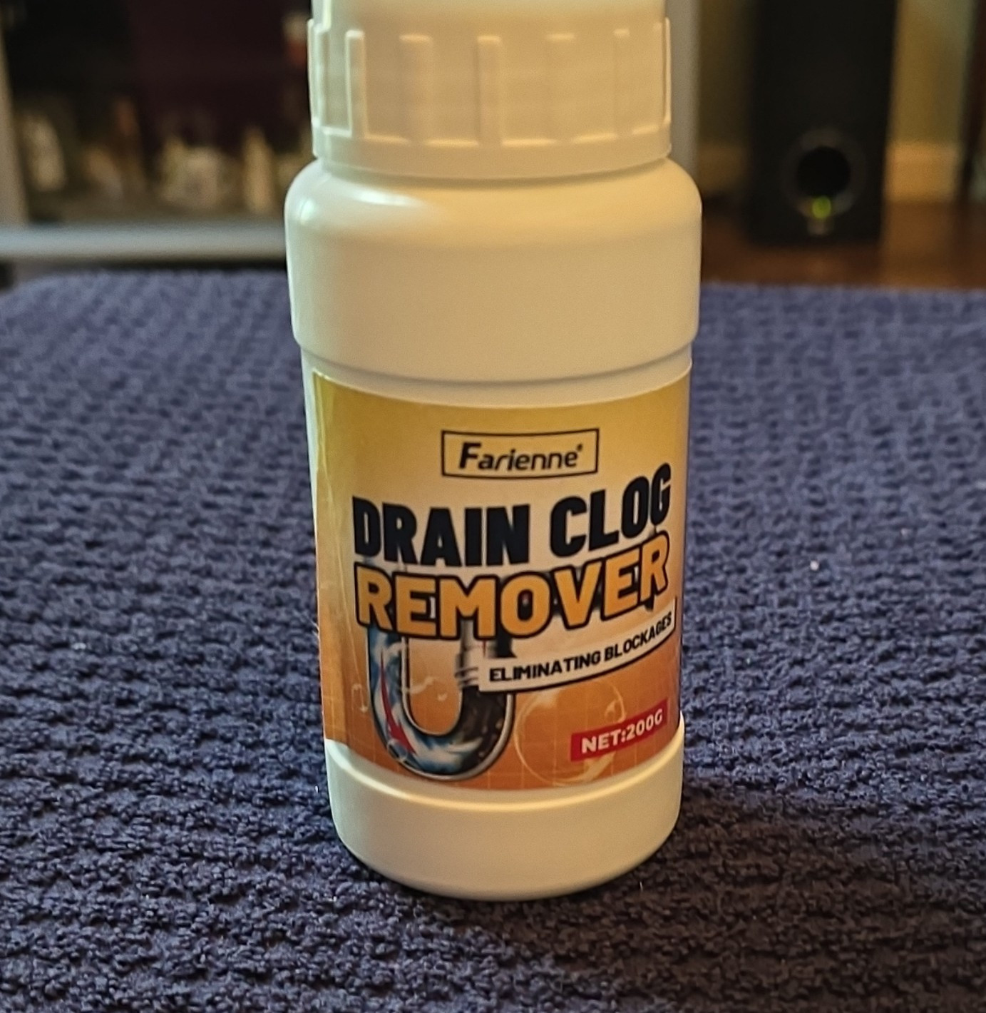 Farienne Drain Clog Remover Powder 200g Eliminates Blockages for Drain