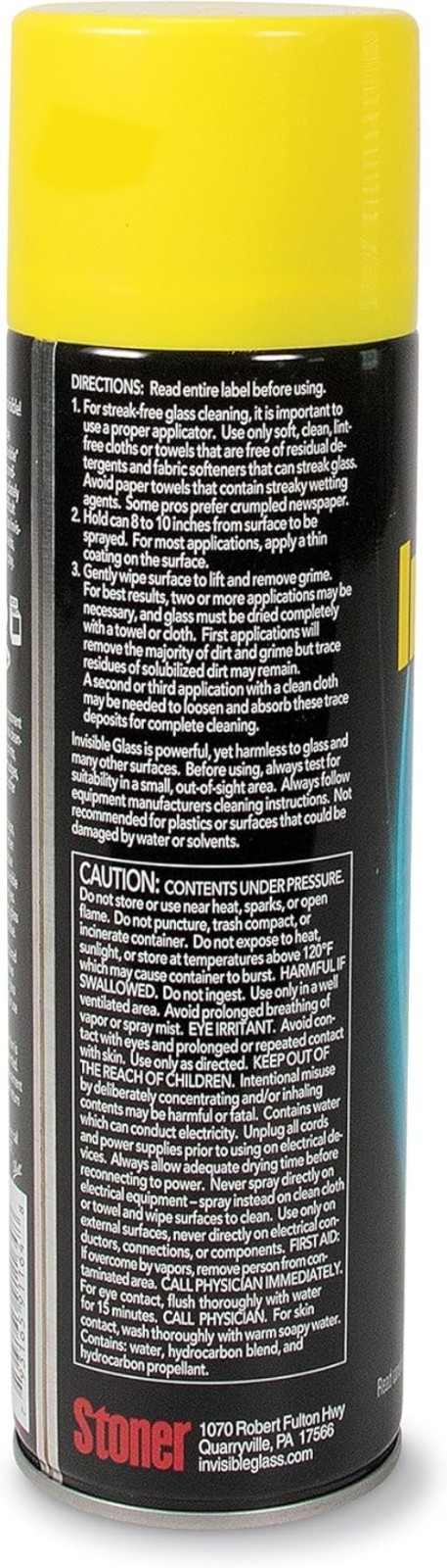 Ultimate 6-Pack Glass Cleaner – 19 oz Cans, Streak-Free and Ammonia-Free Formula