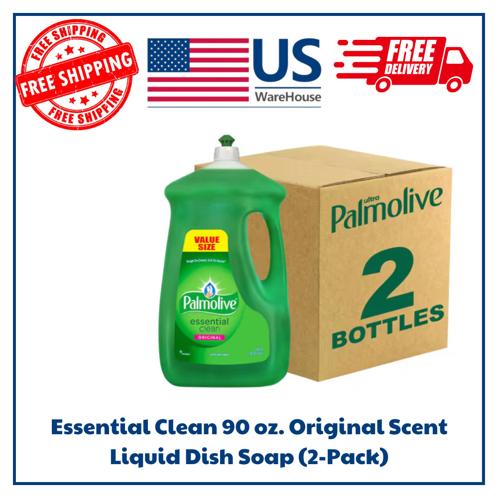 Essential Clean 90 oz. Original Scent Liquid Dish Soap (2-Pack)
