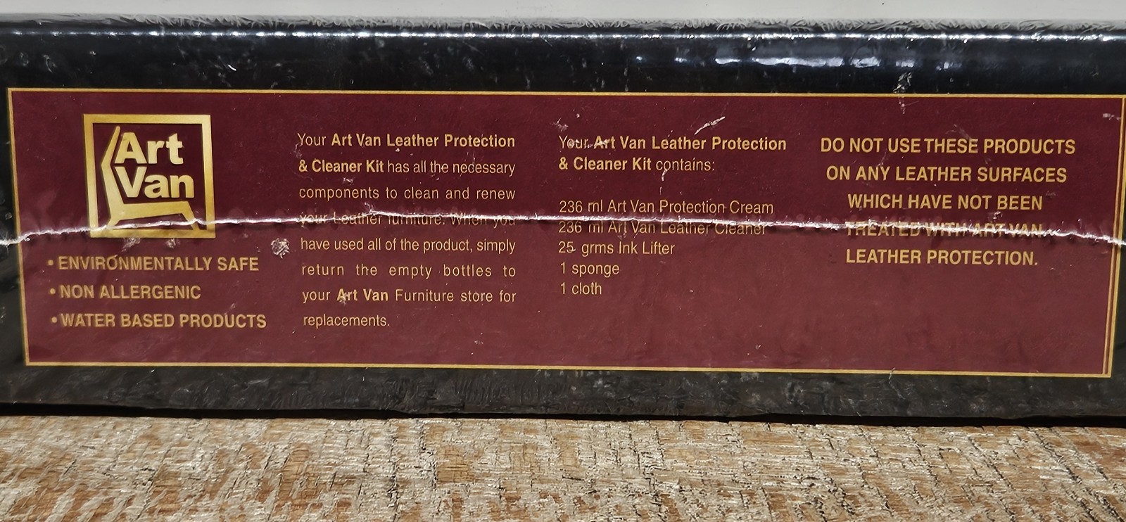 Art Van Leather Protection & Cleaning Kit
