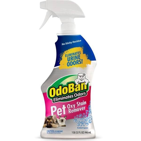 3 Pack OdoBan 32oz. Pet Oxy Stain Remover Eliminates Urine Odor Oxygen Activated