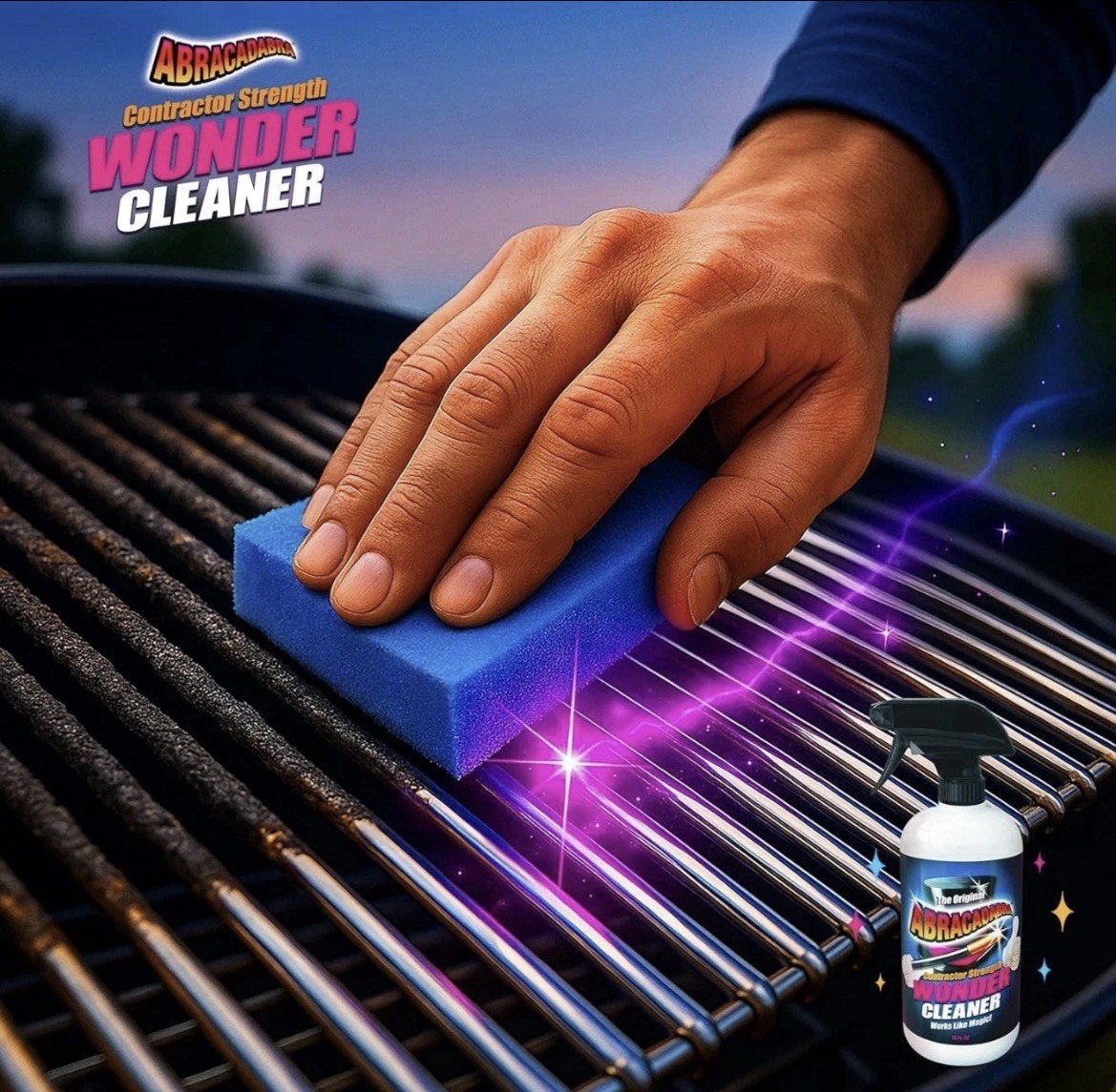 3 PACK Abracadabra Contractor Strength Wonder Cleaner – As Seen on TV – 16 fl oz