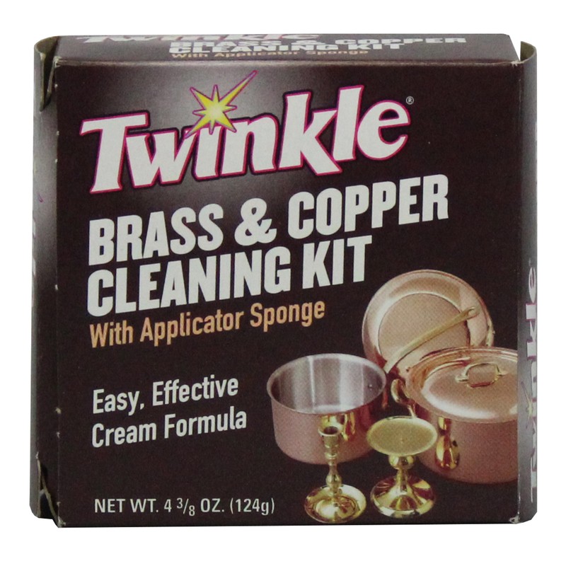 Twinkle 525105 Non-Scratch Brass & Copper Cleaning Kit 4.4 oz. (Pack of 12)