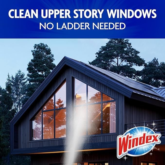 Windex Outdoor Glass Cleaner Pack Of 2 Concentrated 32 Fl Oz Hose Attachments