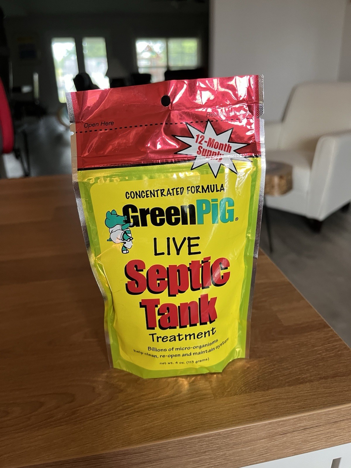 Green Pig Septic Tank Treatment Packets