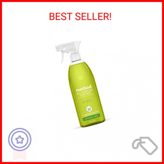 Method All-Purpose Cleaner Spray, Lime + Sea Salt, Perfect for Most Counters, Ti