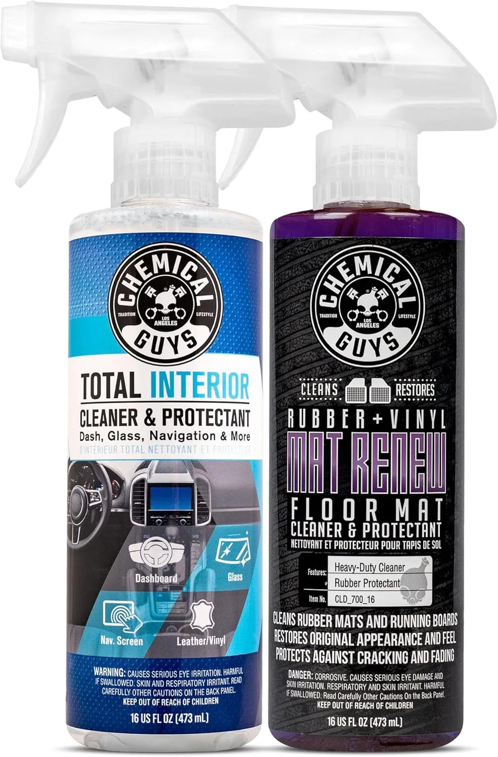 Chemical Guys Total Interior Cleaner & Protectant Interior Cleaner – 16 oz