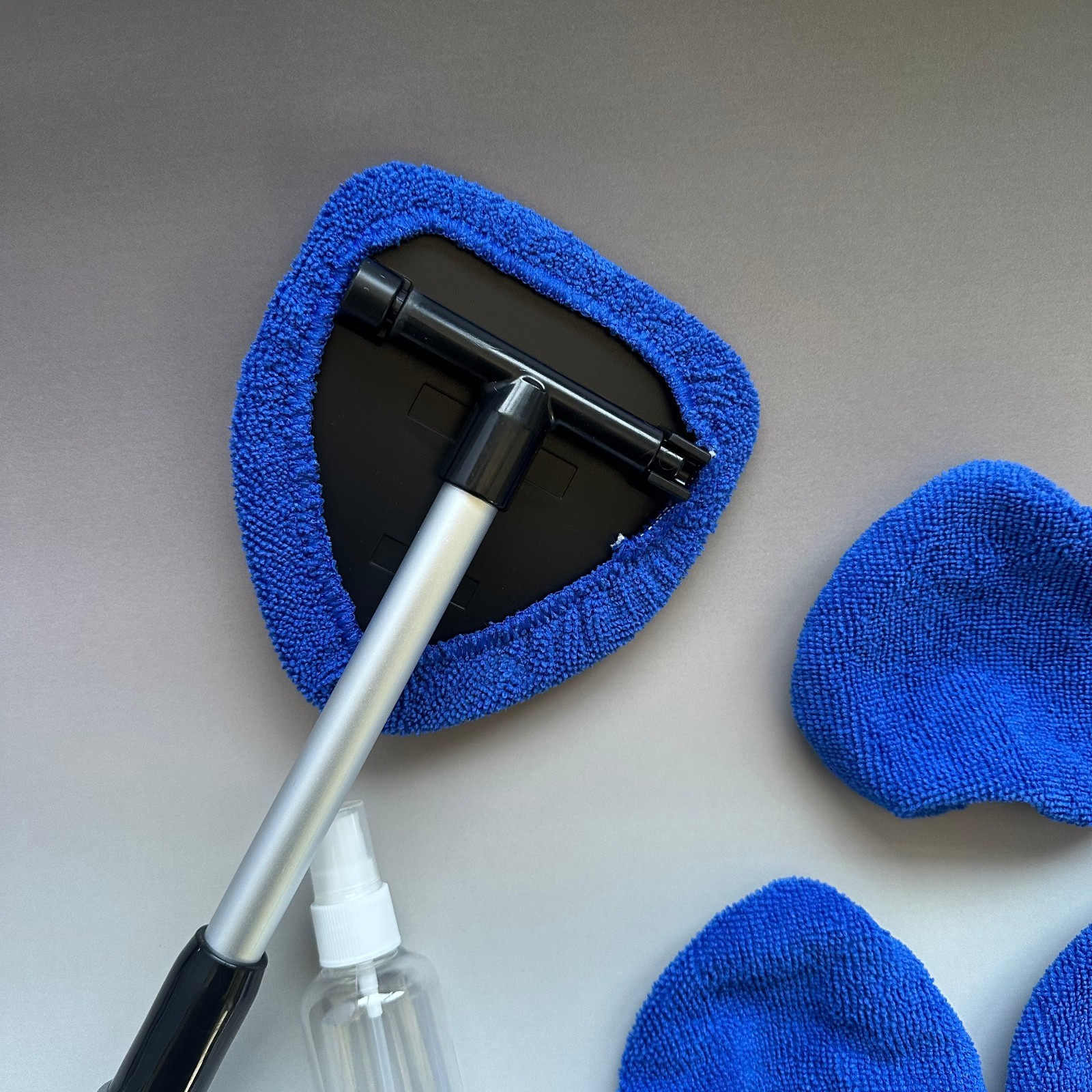2026 Windshield Cleaner Wand Microfiber Car Inside Window Cleaning Tool Anti Fog