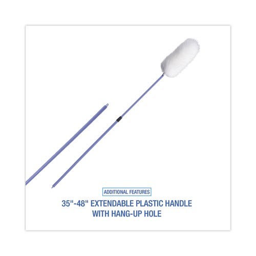Boardwalk 3850 Lambswool Duster, 35″ to 48″ Extendable Plastic Handle