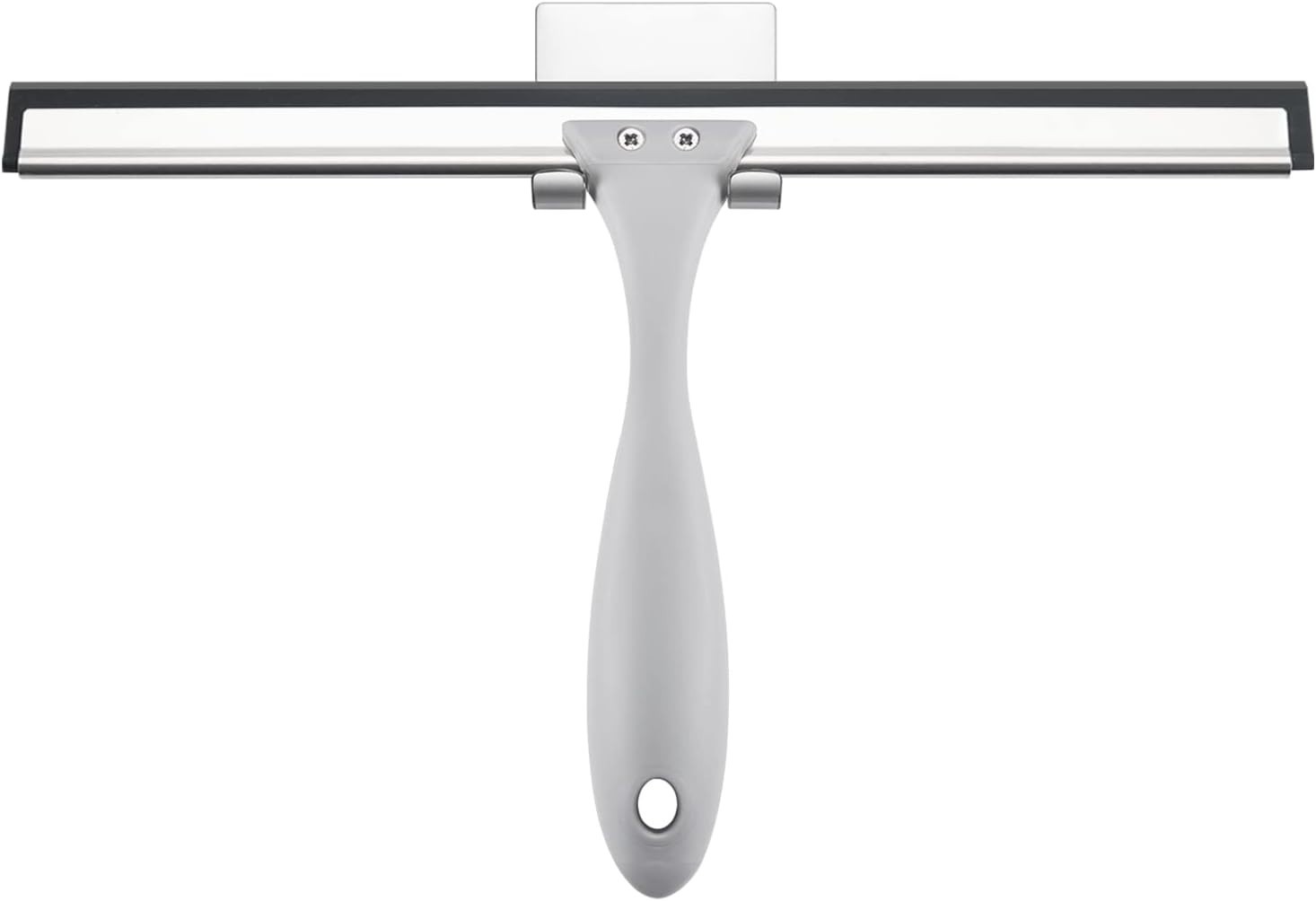 All-Purpose 10 Inch Shower Squeegee with Hook for Glass Mirrors Windows