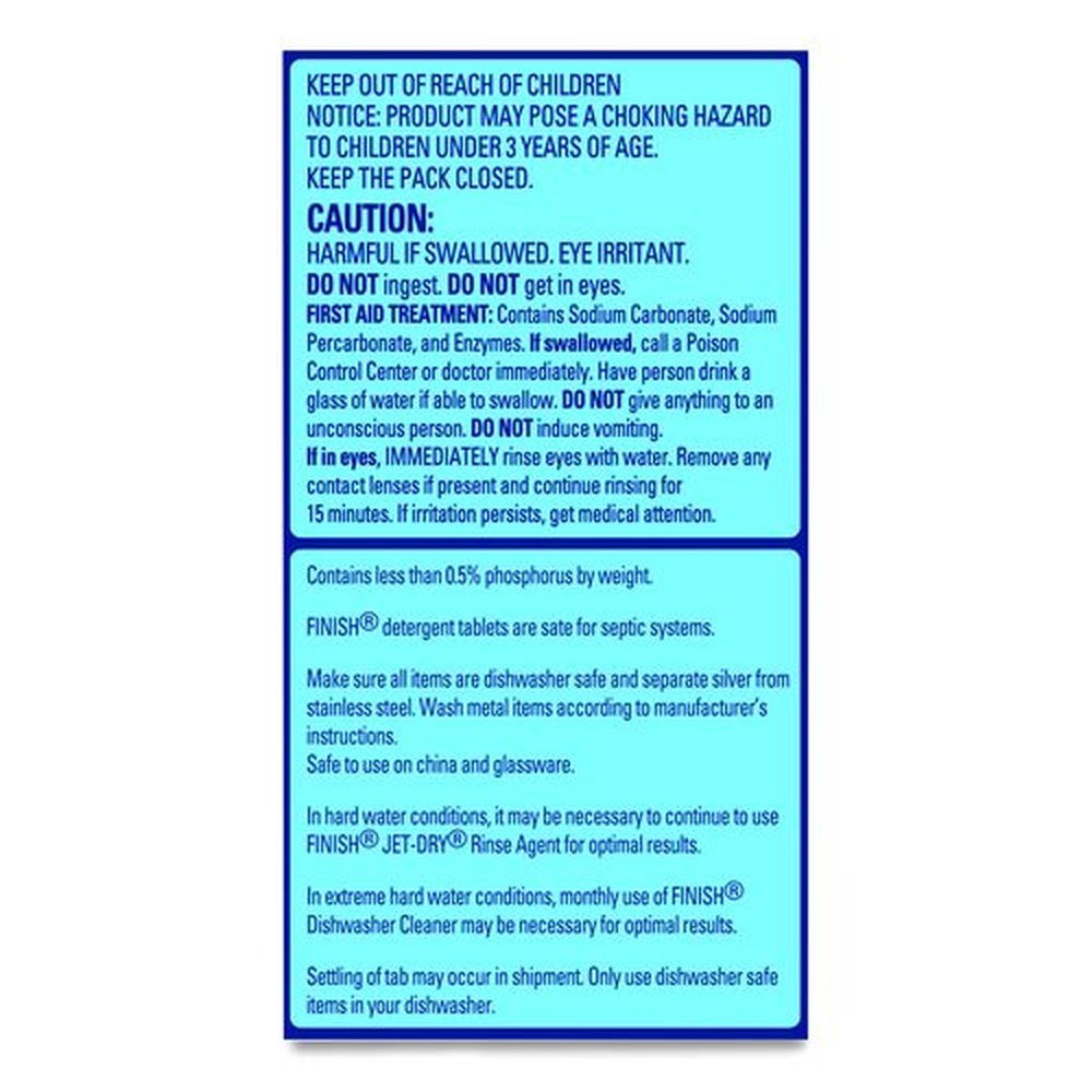 FINISH 51700-97330 Powerball Dishwasher Tabs – Fresh Scent (94/Box) New