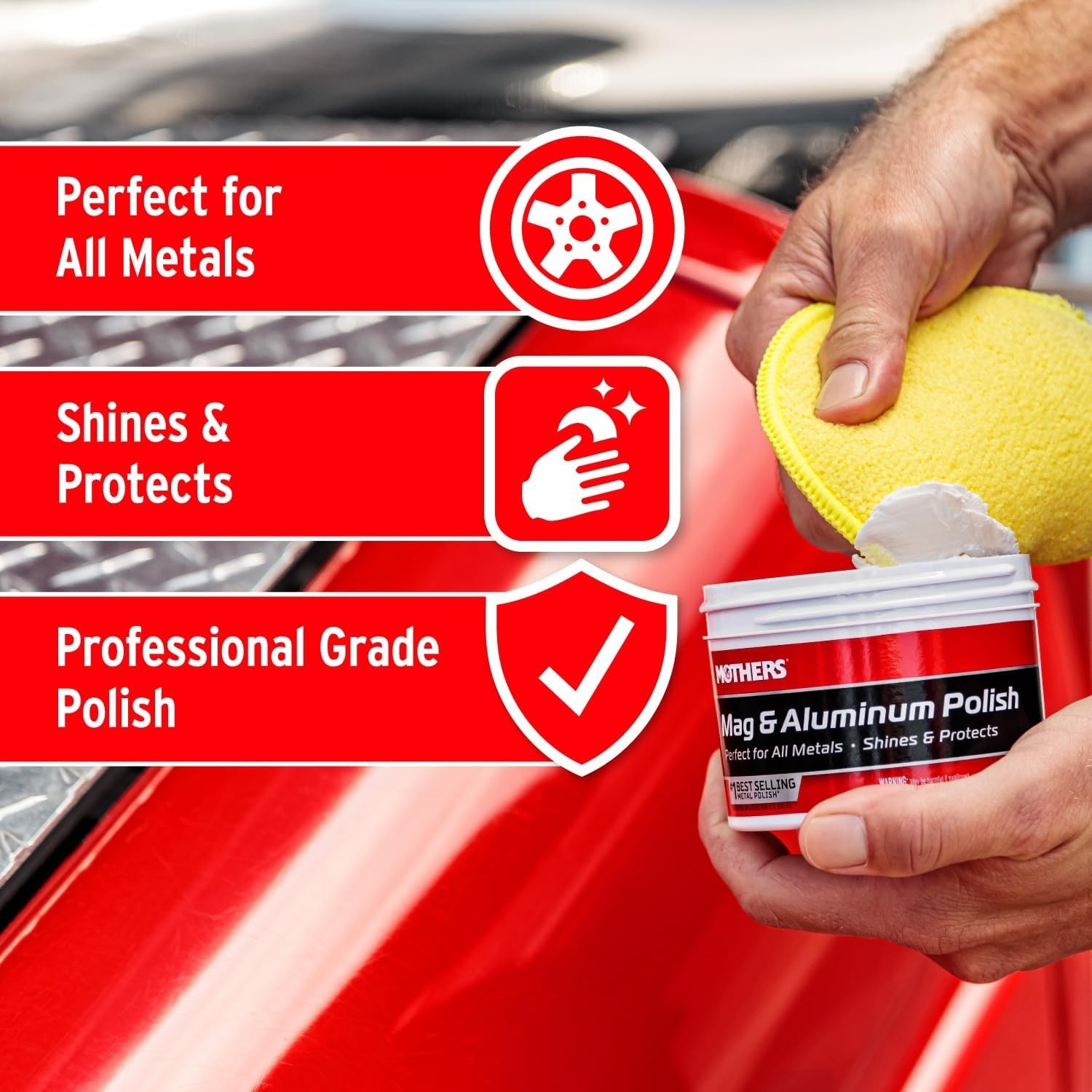 Mag & Aluminum Polish, 10 oz – Easy Application for Brilliant Metal Care