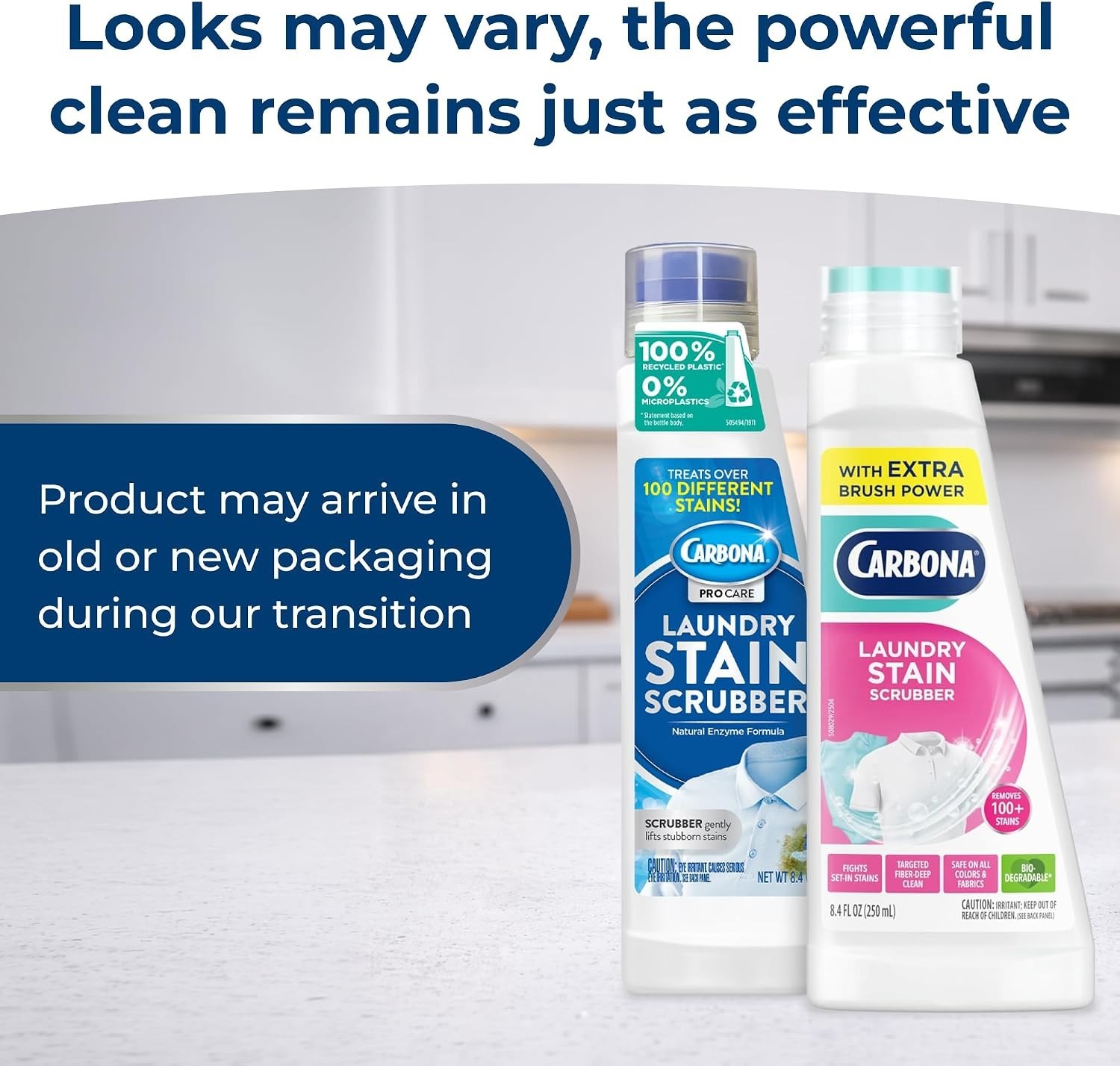 -Enzyme Laundry Stain Scrubber | 3 Pack Natural Stain Remover for All Fabrics