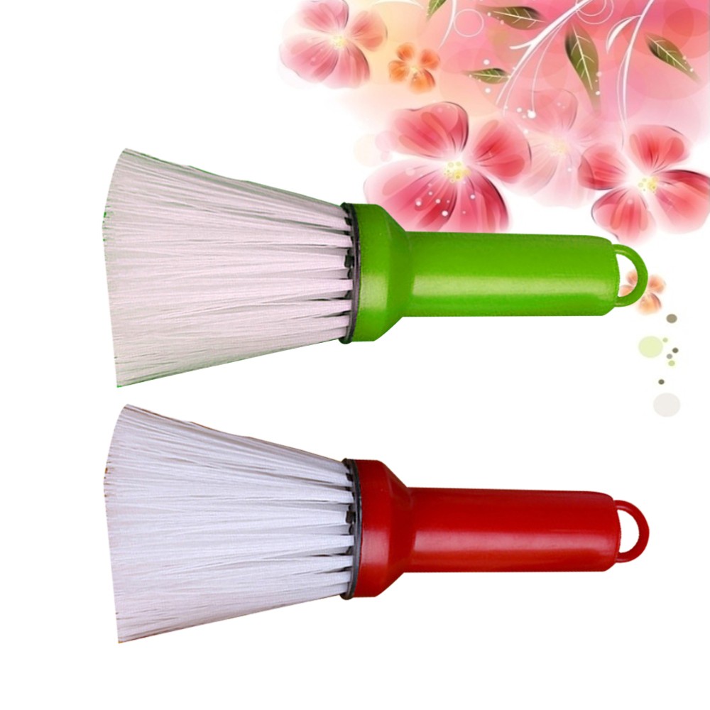Dishwashing Brush Dual Tone Design with Rubber Grooves for Homeowners 1Set
