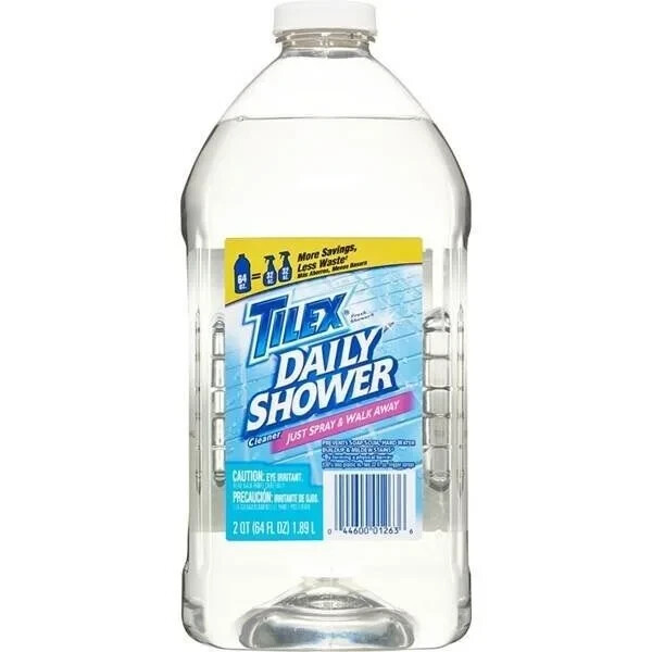 Tilex Daily Shower Cleaner Fresh Shower Liquid Refill, 1 Bottle, 64 Oz
