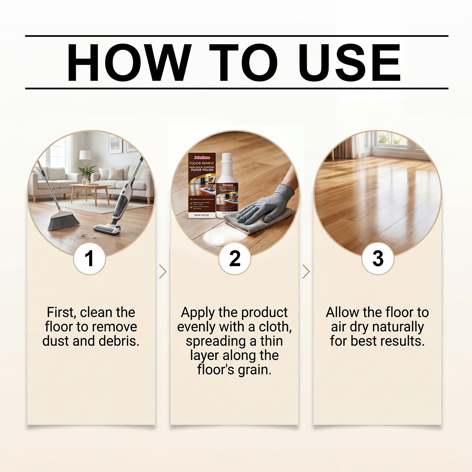 2026 New Professional Wood Floor Restorer,150ml – Floor Restore For Wood Floors,