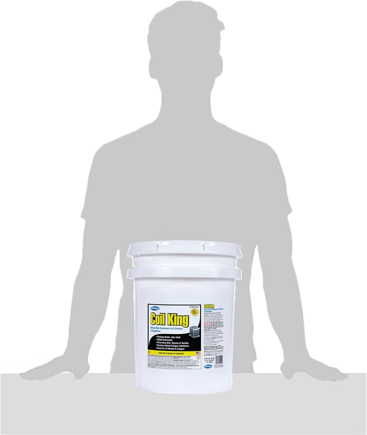 ComStar Coil King Heavy Duty Foaming Coil Cleaner & Brightener