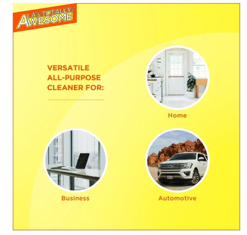 1 Pack – LA’s Totally Awesome All Purpose Cleaner Concentrate 64 oz