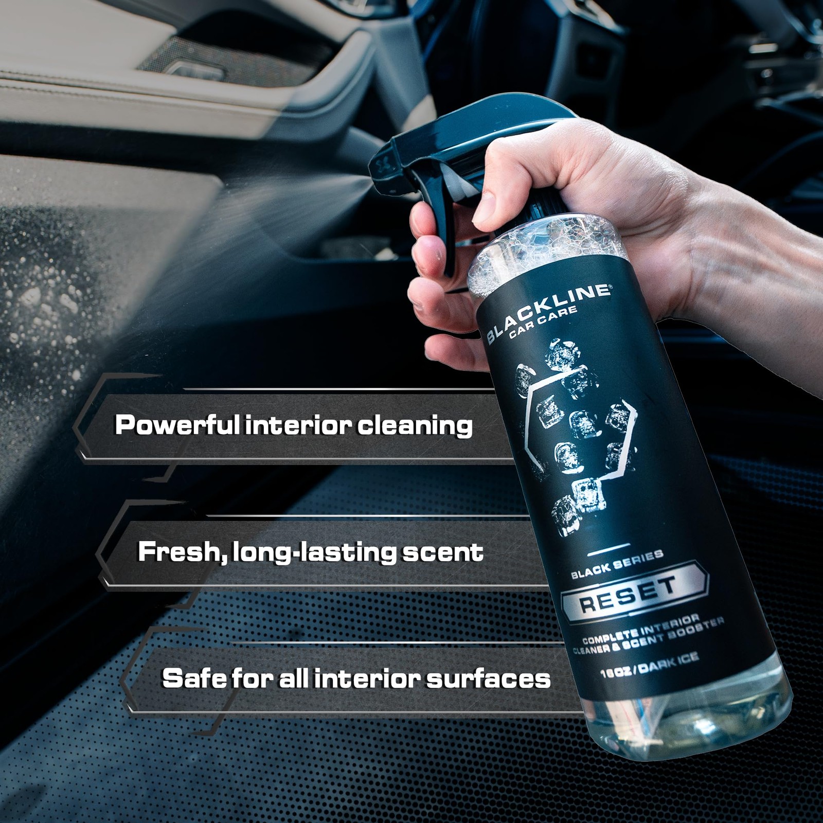 Luxury Scented Interior Cleaner for Cars – Deep Clean, Deodorize, pH-Neutral
