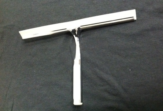 Chrome Shower & Window Squeegee – CRL Deluxe with 10″ Blade