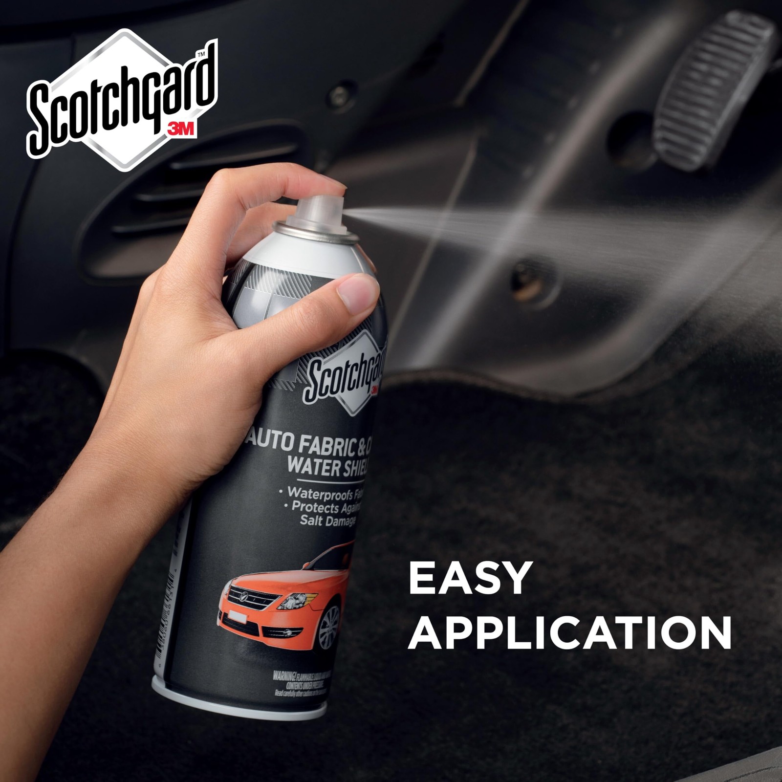 Scotchgard Auto Fabric & Carpet Water Shield 20 Ounces (Two 10 Ounce Cans)