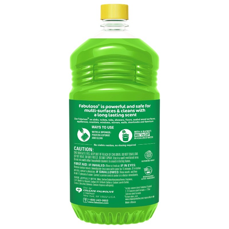 Fabuloso Multi Surface All Purpose Floor Cleaner,Passion of Fruits Scent,56 oz