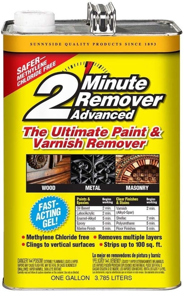 Sunnyside 63432 2 Minute Advanced Remover Paint and Varnish Remover Gel