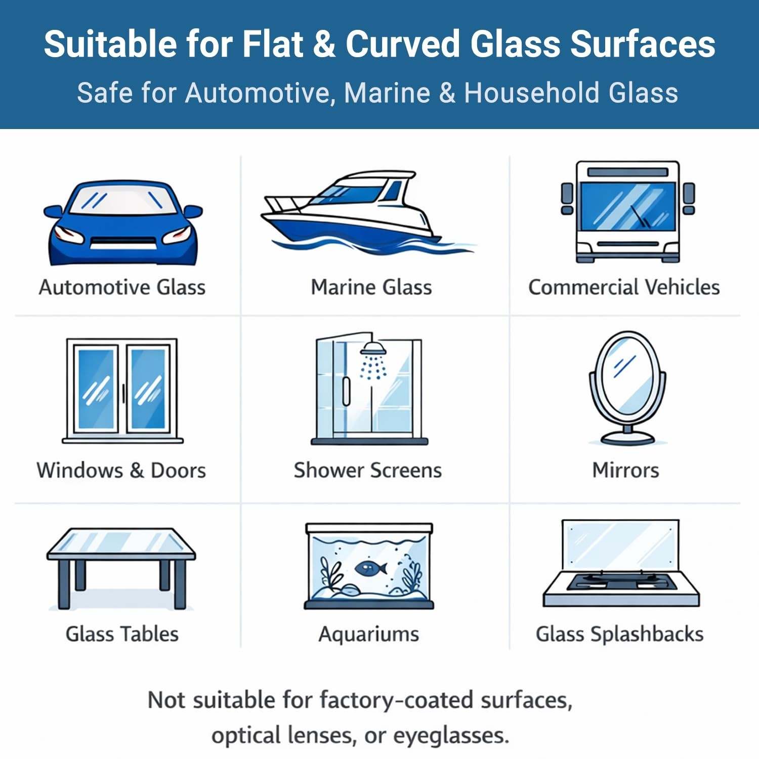 3” Glass Scratch Removal Kit for use with a Drill on All Glass Surface Repairs