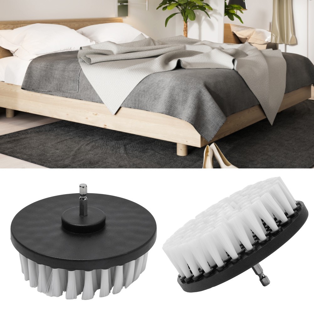 5in Soft Electric Drill Brush Cleaner Tool For Cleaning Carpet Leather Reliable