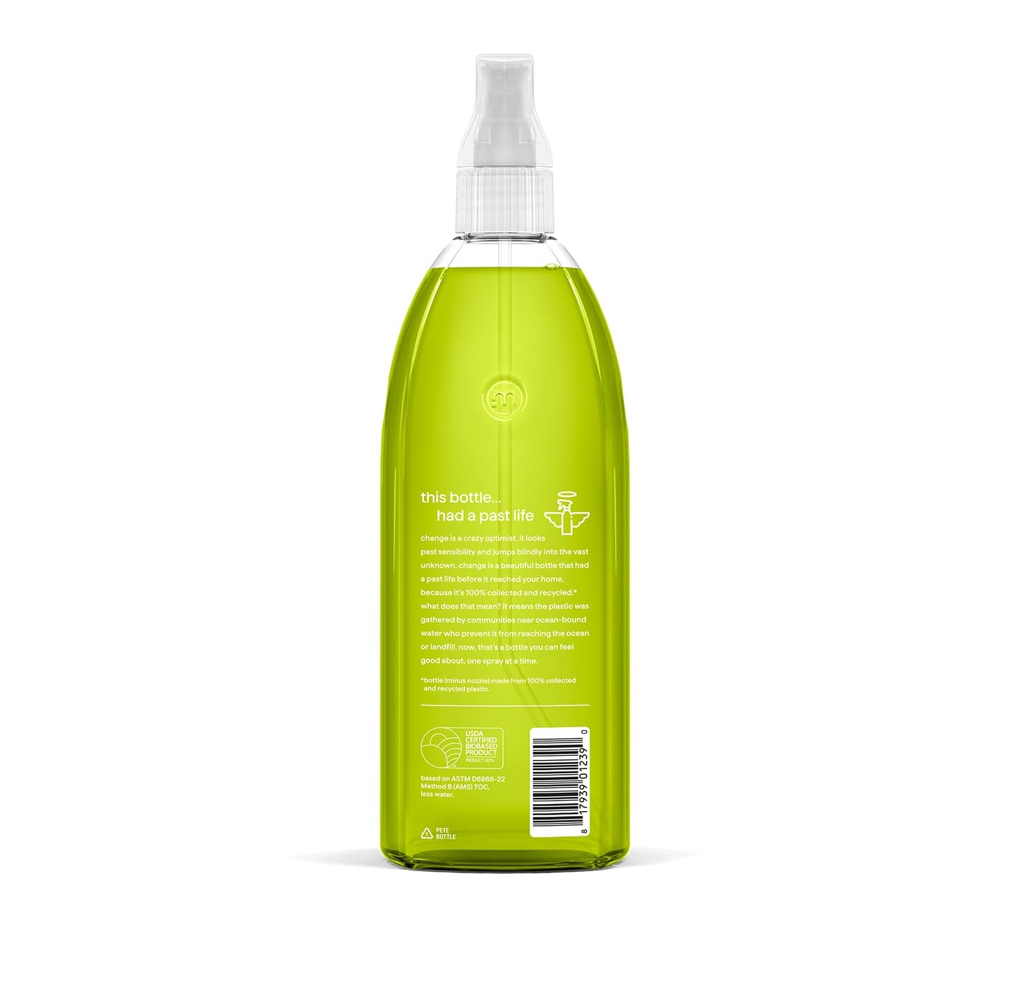 Method All-Purpose Cleaner Spray, Lime + Sea Salt 28 Fl Oz (Pack of 1), Green