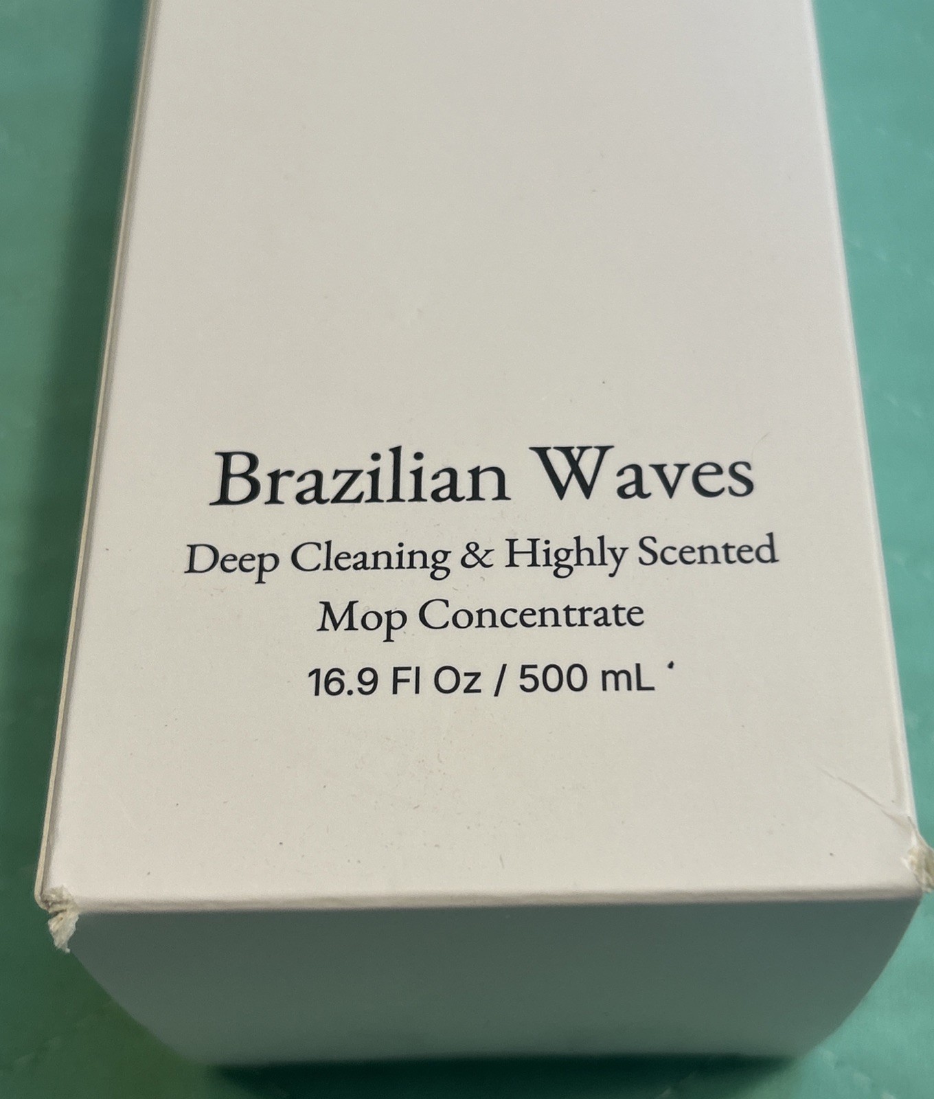 Blyss Mop Soap Brazilian Waves Naturally Scented Deep Cleaning 16.9 Fl Oz NEW
