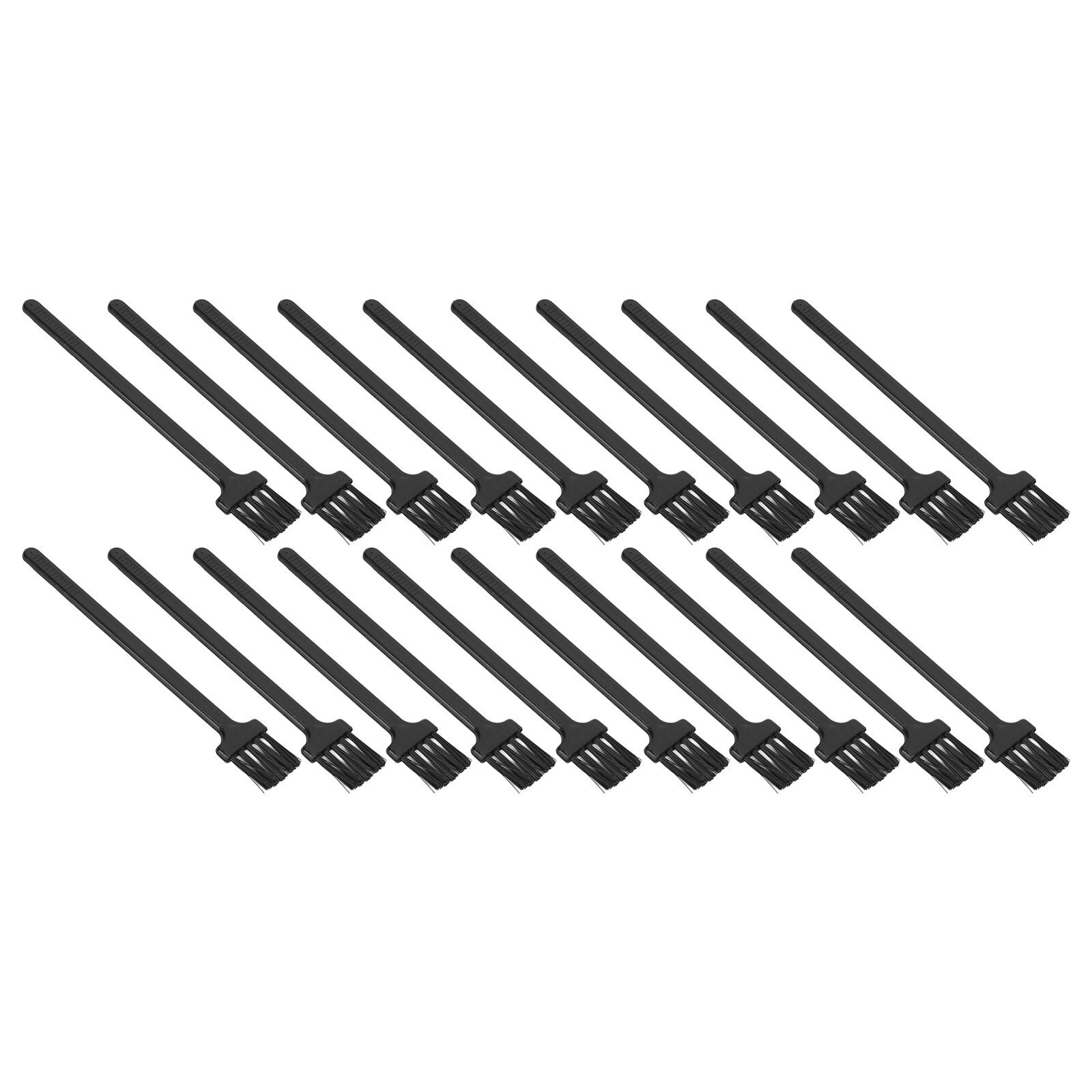 20 Packs Electric Shaver Brush Small Cleaning Plastic Brush for Computer