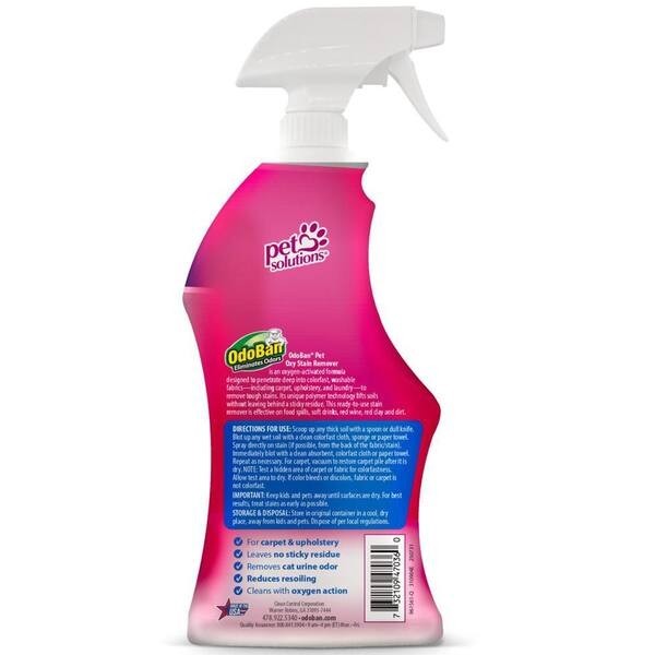 3 Pack OdoBan 32oz. Pet Oxy Stain Remover Eliminates Urine Odor Oxygen Activated