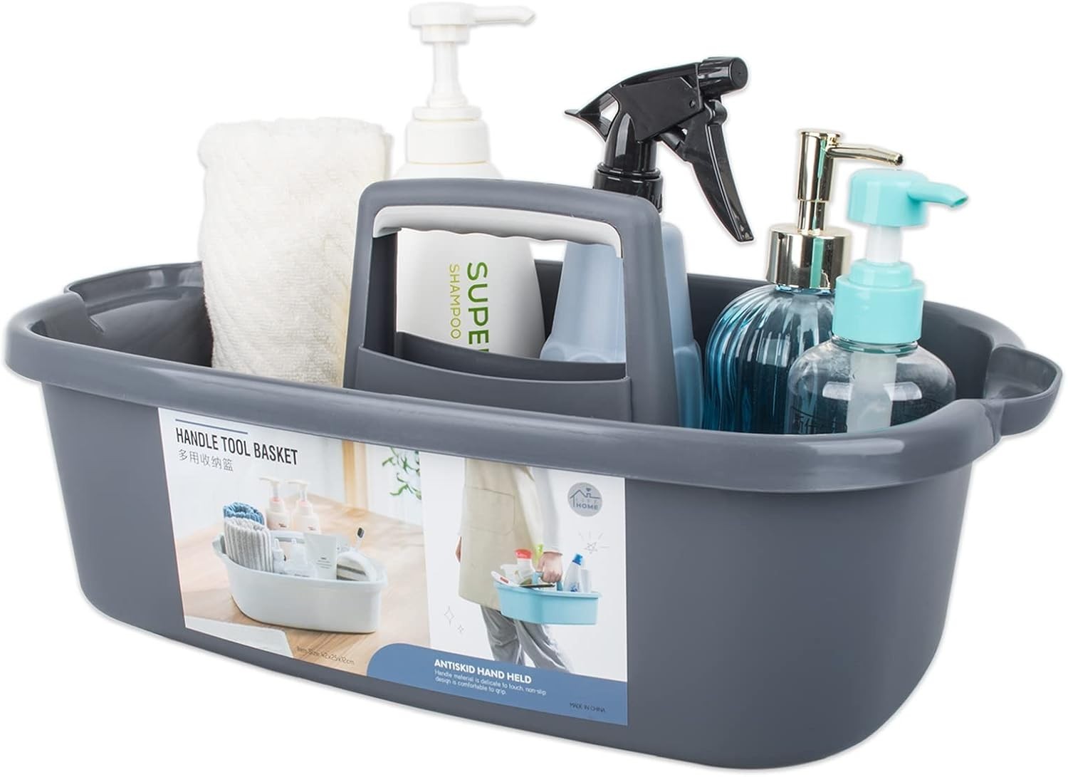 Sturdy Lightweight Cleaning Caddy with Handle – Versatile Organizer for Home Use