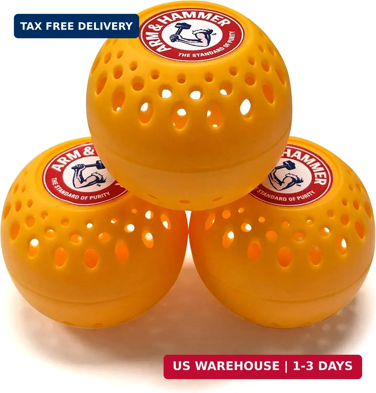 Arm & Hammer Odor Busterz Balls Deodorizer – 6 Count Orange Scented with 3 Count