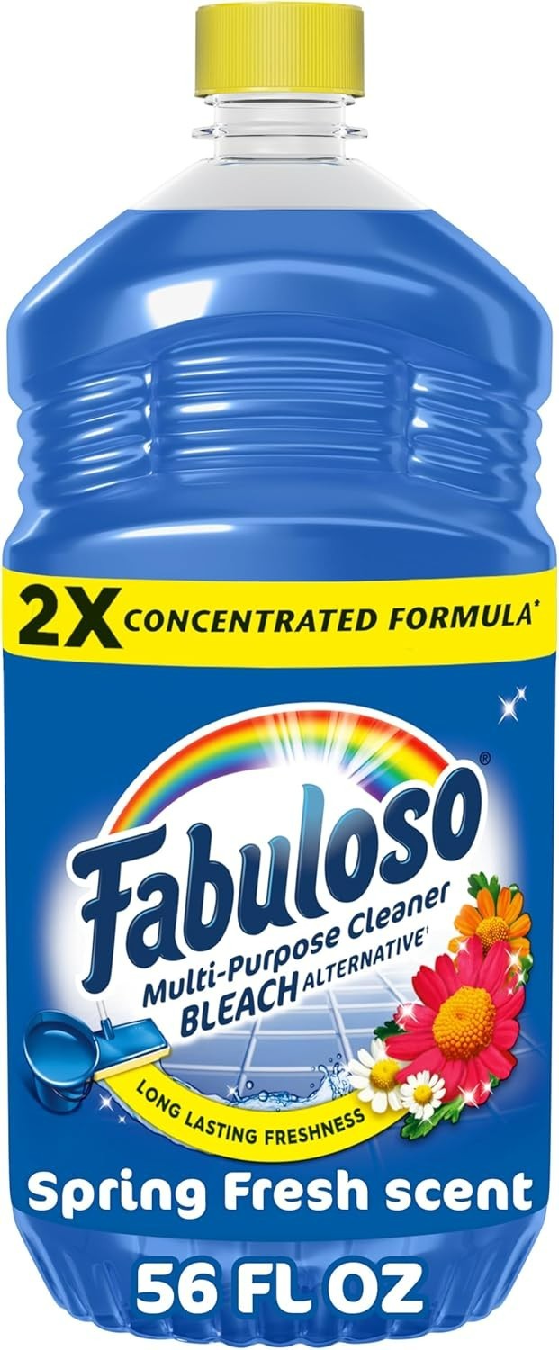 Multi-Purpose Cleaner and Floor Cleaner, 2X Concentrated Formula, Long-Lastin…