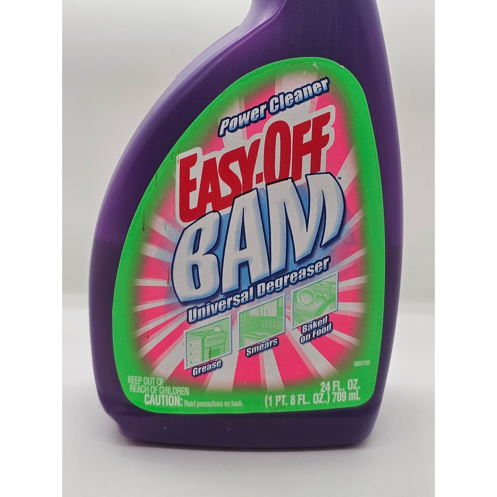 USED Easy off Bam Universal Degreaser Power Cleaner 24oz Discontinued
