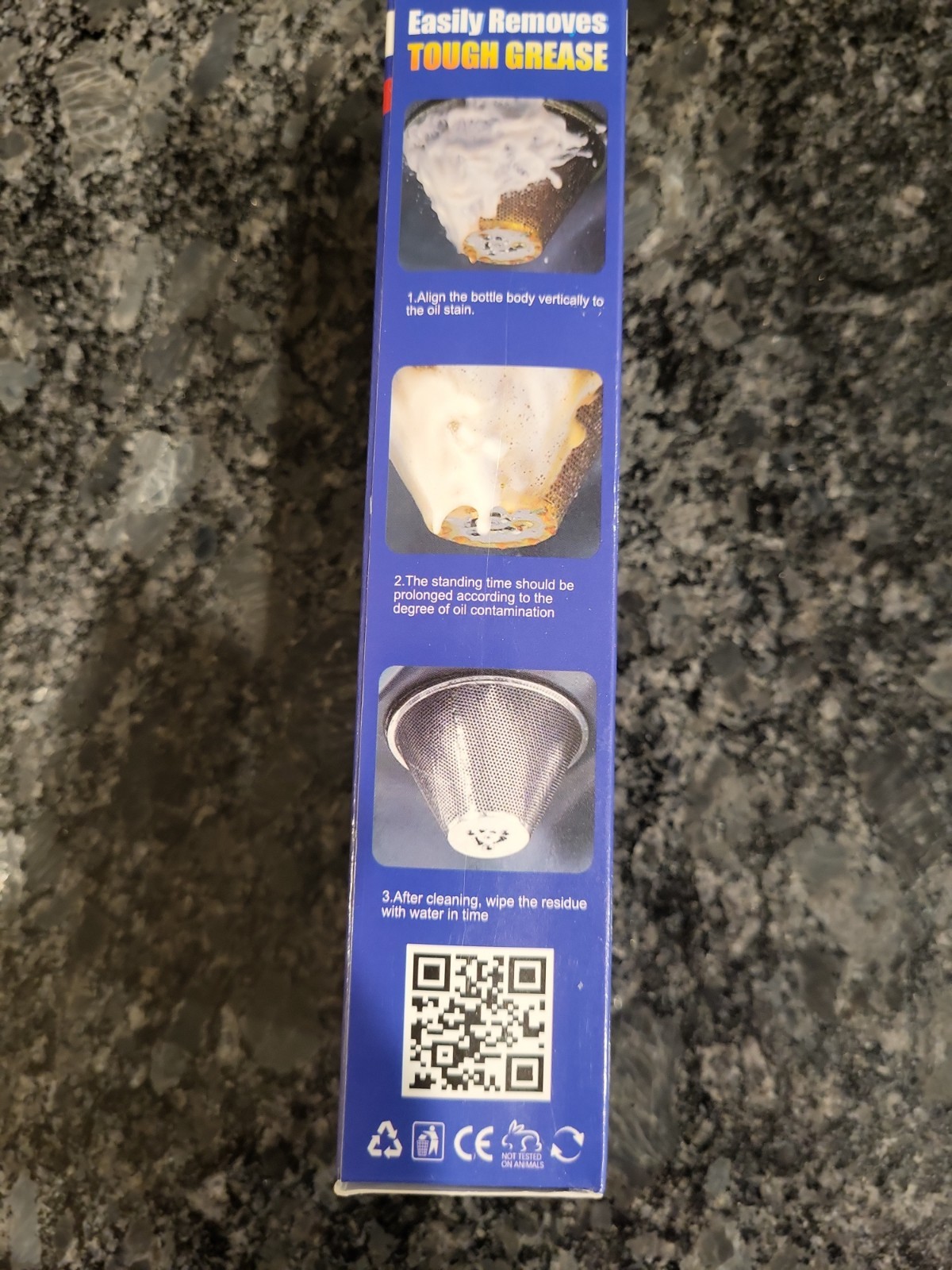 All-Purpose Foam Spray Bubble Cleaner New . Box Open. Product Not Used.